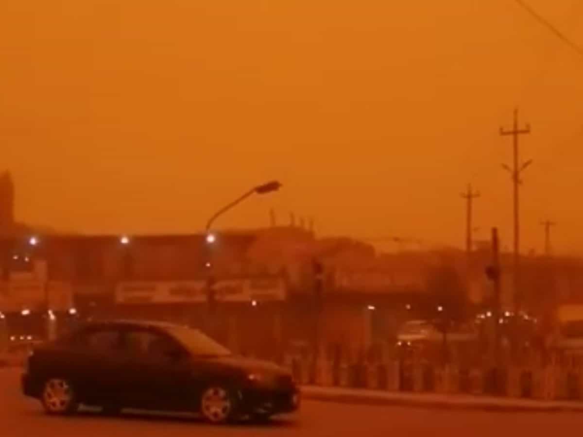 Dozens of respiratory problems as dust storm sweep Iraqi cities