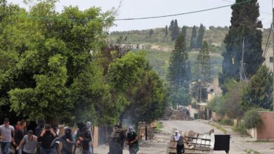 Dozens of Palestinians injured as Israeli settlers march in West Bank