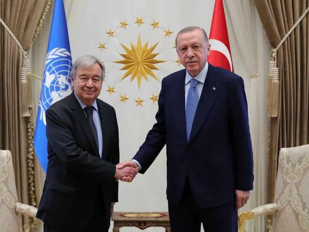 Erdogan, Guterres discuss Ukraine crisis over phone