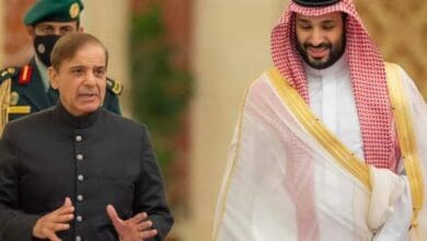In first official visit as Pakistan's PM Shehbaz Sharif meets Saudi Crown Prince