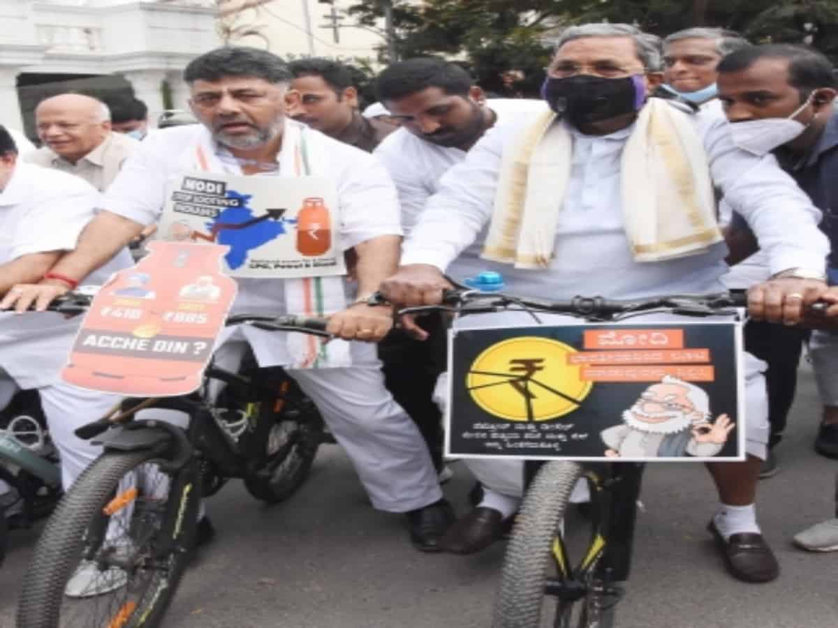 Congress to stage massive protest in Karnataka on price rise