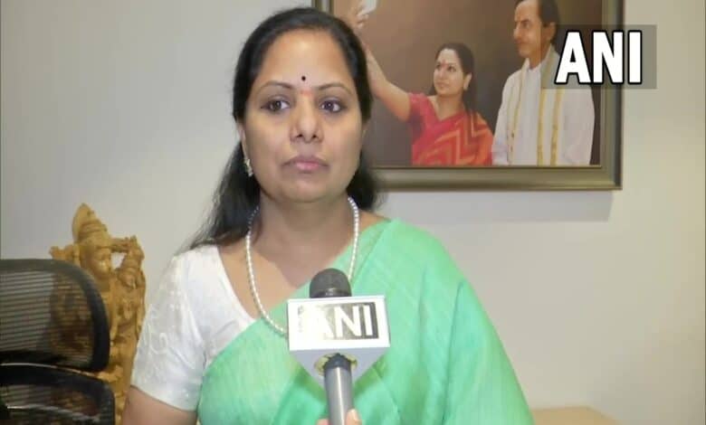 TRS MLC Kalvakuntla Kavitha