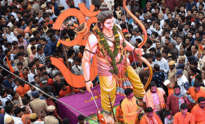 Ram Navami procession in Hyderabad