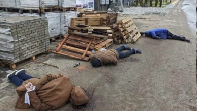 Russia faces global outrage over bodies in Ukraine's streets