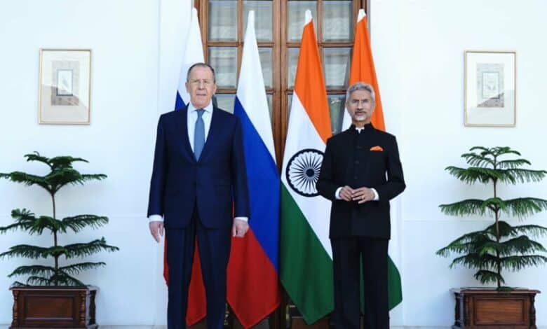EAM Jaishankar holds talks with visiting Russian Foreign Minister Lavrov