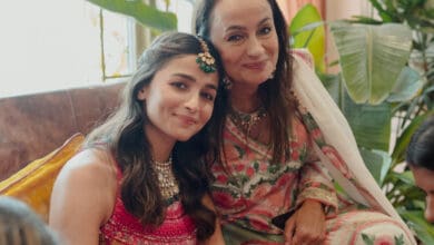 Soni Razdan shares dreamy pic of her 'heartbeats' Ranbir, Alia from their wedding
