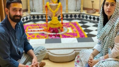 Sara Ali Khan visits Gujarat's Nageshvara Jyotirlinga Temple