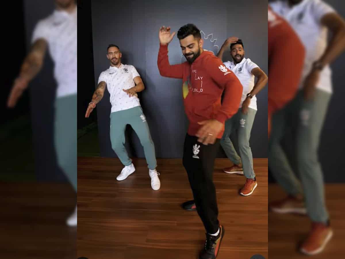 Fans go gaga over 'Miya Bhai' Siraj's new dance video with Virat