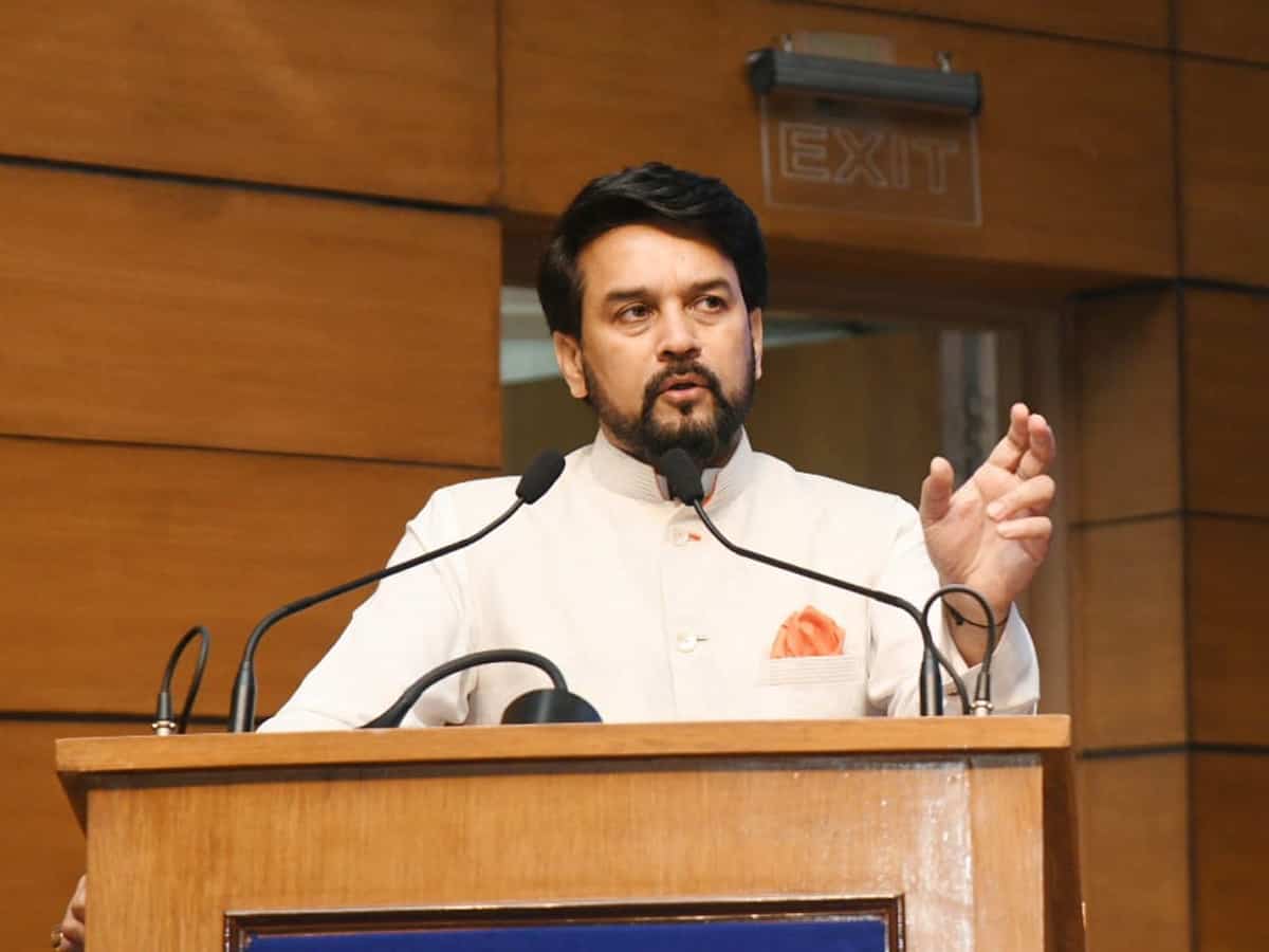 Indian media strong enough to set narrative across world: Anurag Thakur