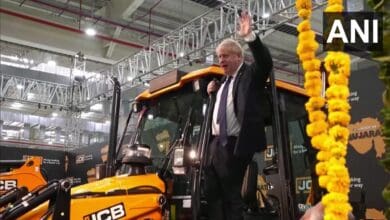 Two British MPs question Boris Johnson's visit to JCB factory