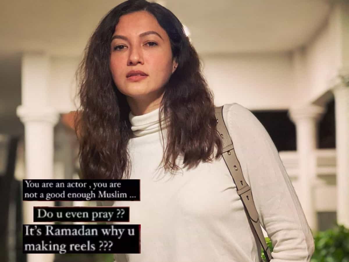 Gauahar Khan claps back at trolls saying 'You are not a good enough Muslim'