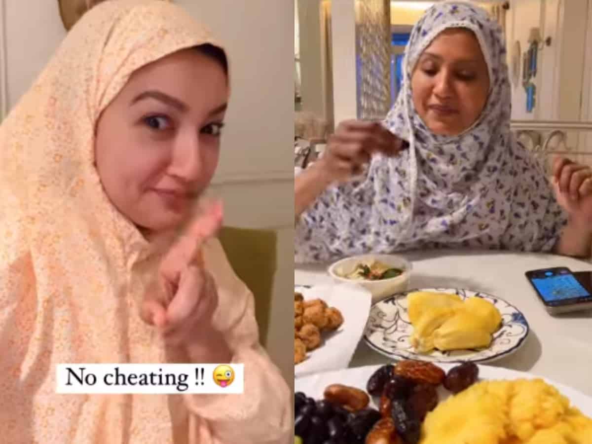 Ramzan 2022: Gauahar Khan shares funny reel on Iftar [Watch]