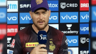 Kolkata Knight Riders head coach Brendon McCullum