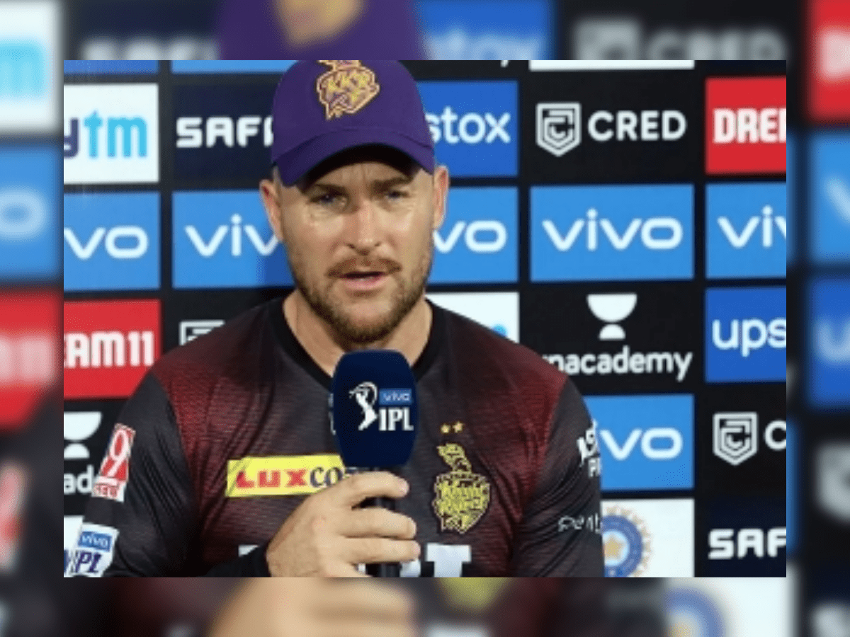 Kolkata Knight Riders head coach Brendon McCullum