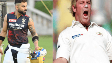 Virat Kohli and Shane Warne