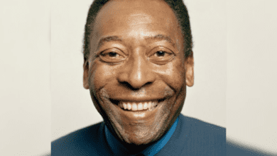 Brazilian football great Pele