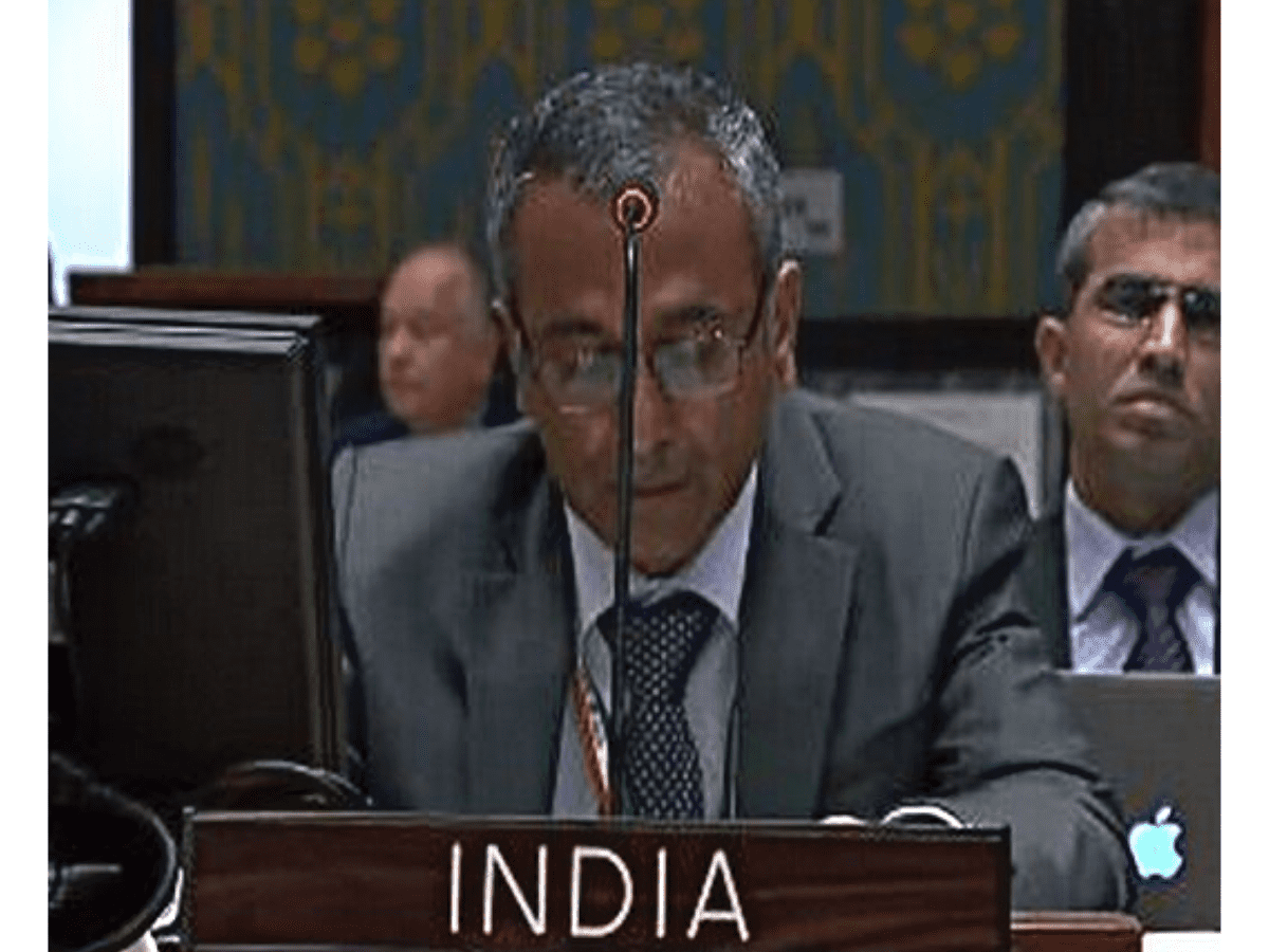 India's Deputy Permanent Representative to the UN R Ravindra