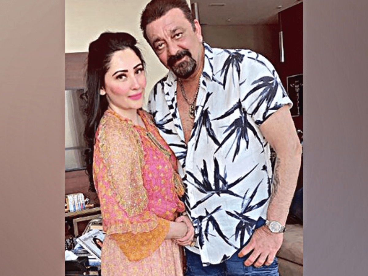 Sanjay Dutt and his wife Maanayata Dutt