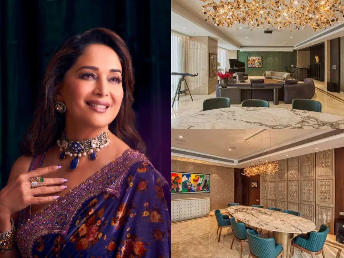 'Royal Palace': Inside Madhuri Dixit's new 'rented' home