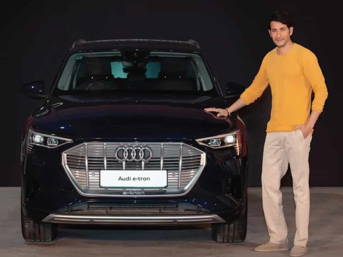 Hot Wheels: Mahesh Babu brings home Audi electric car