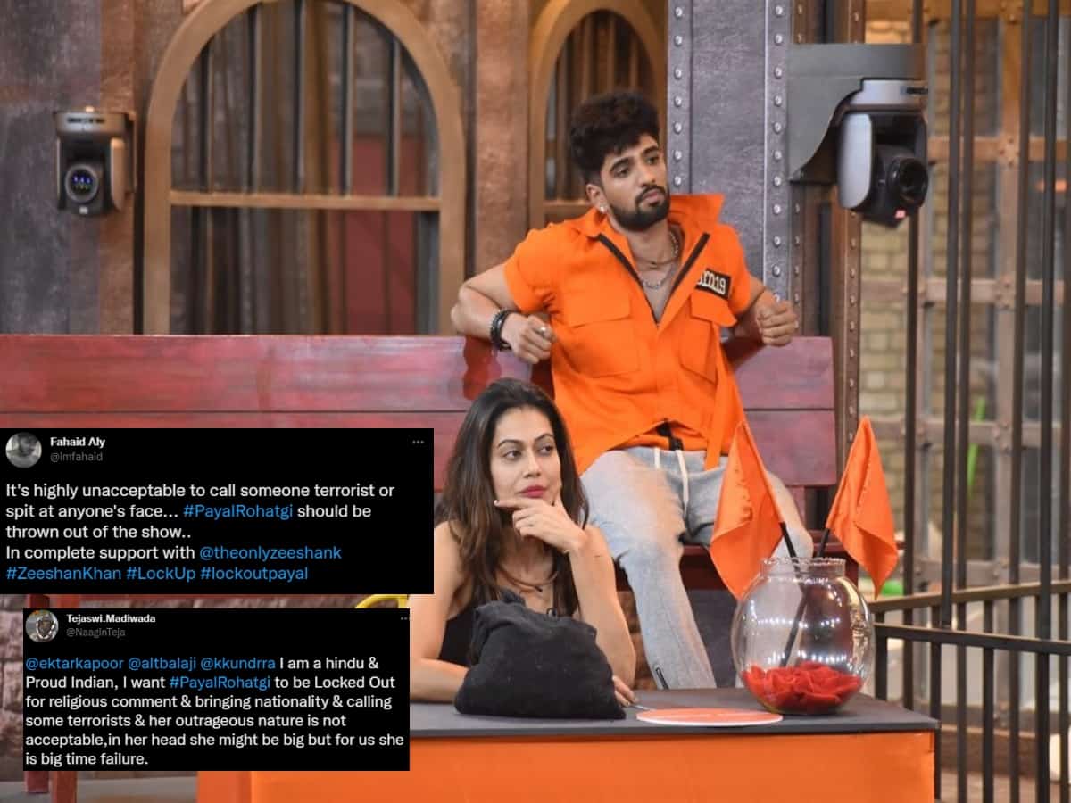 Lock Upp: Payal Rohatgi calls Zeeshan Khan 'terrorist', leaves fans outraged