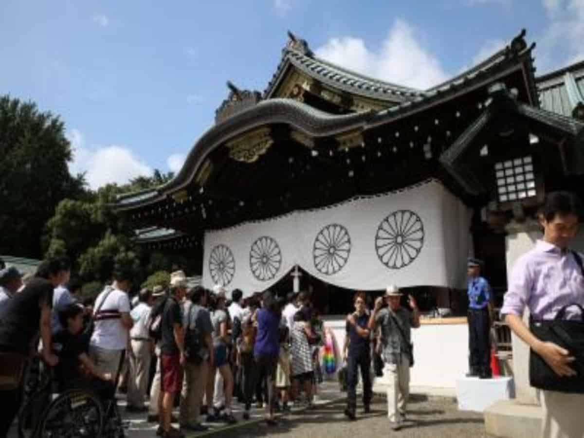 Over 100 Japanese lawmakers visit war-linked Yasukuni Shrine