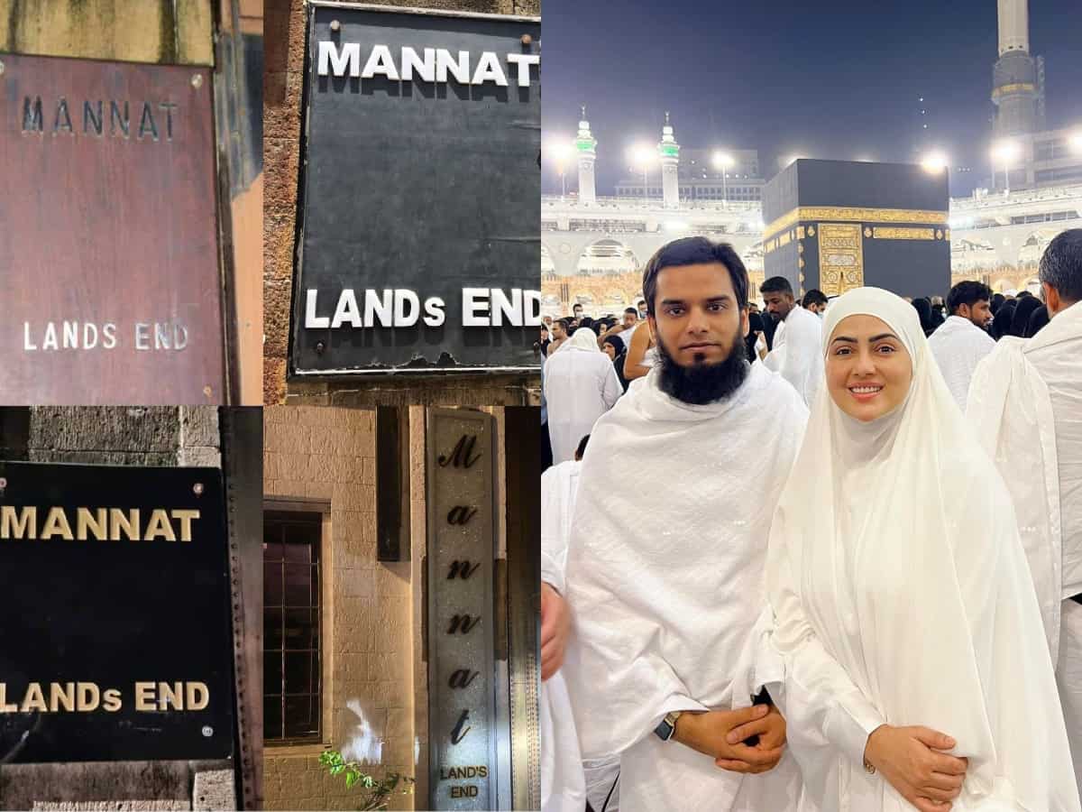Trending pics: Alia Bhatt with her 'baby', SRK's home nameplate changed & more