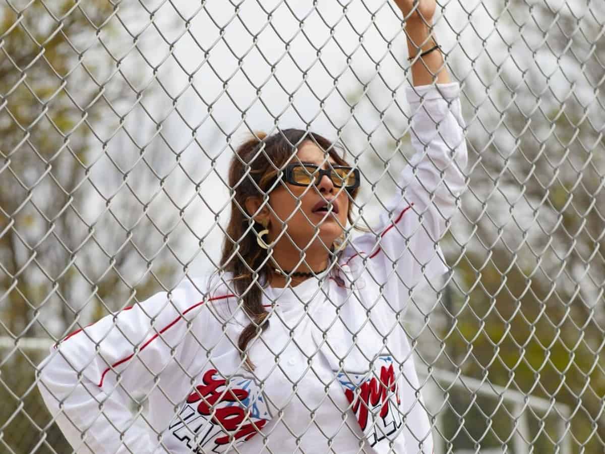 In pics: Priyanka Chopra at Nick Jonas' baseball match