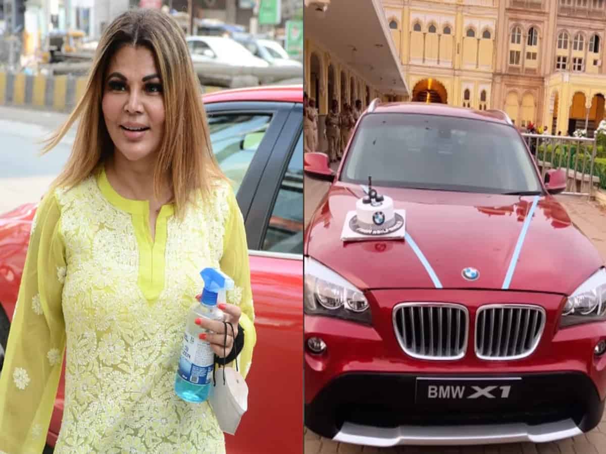 Rakhi Sawant receives swanky BMW X1 as gift. Guess the price