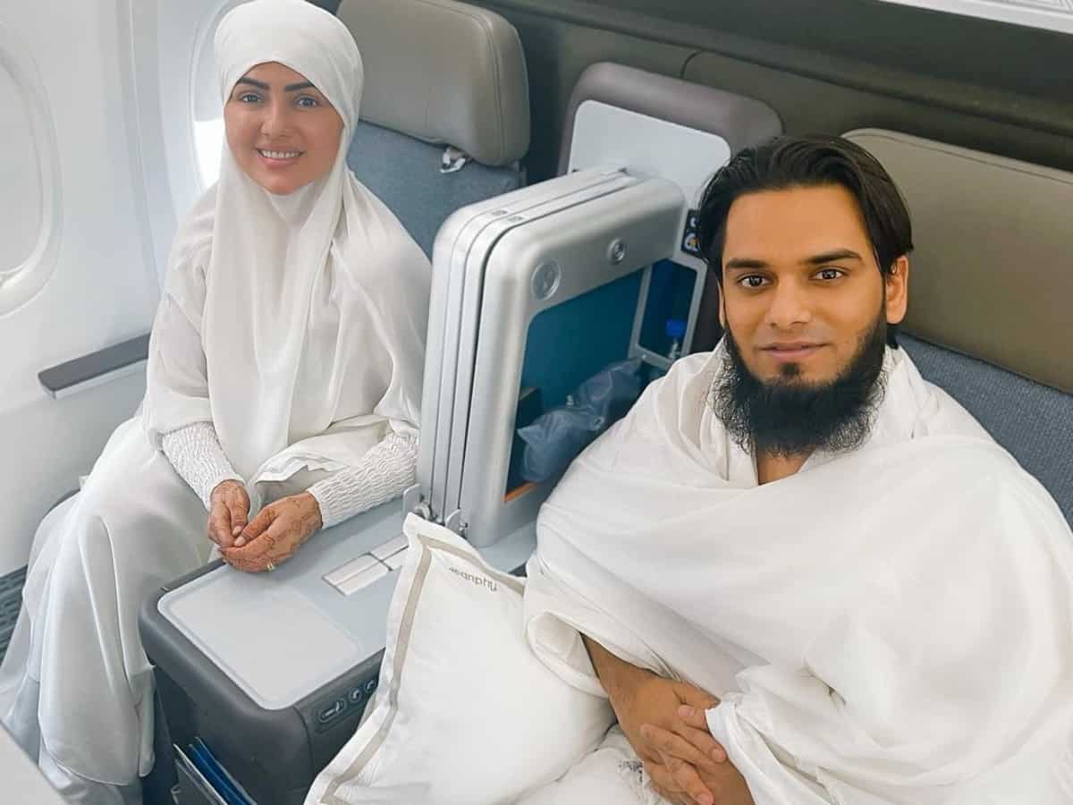 Sana Khan jets off to Mecca to perform Umrah [Video]