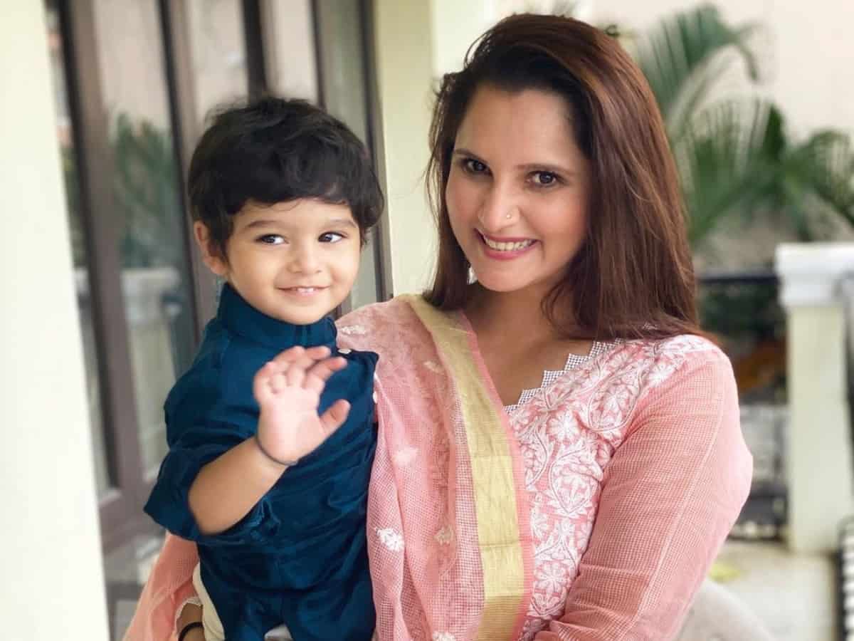 Sania Mirza shares cute photo of son Izhaan offering Namaz