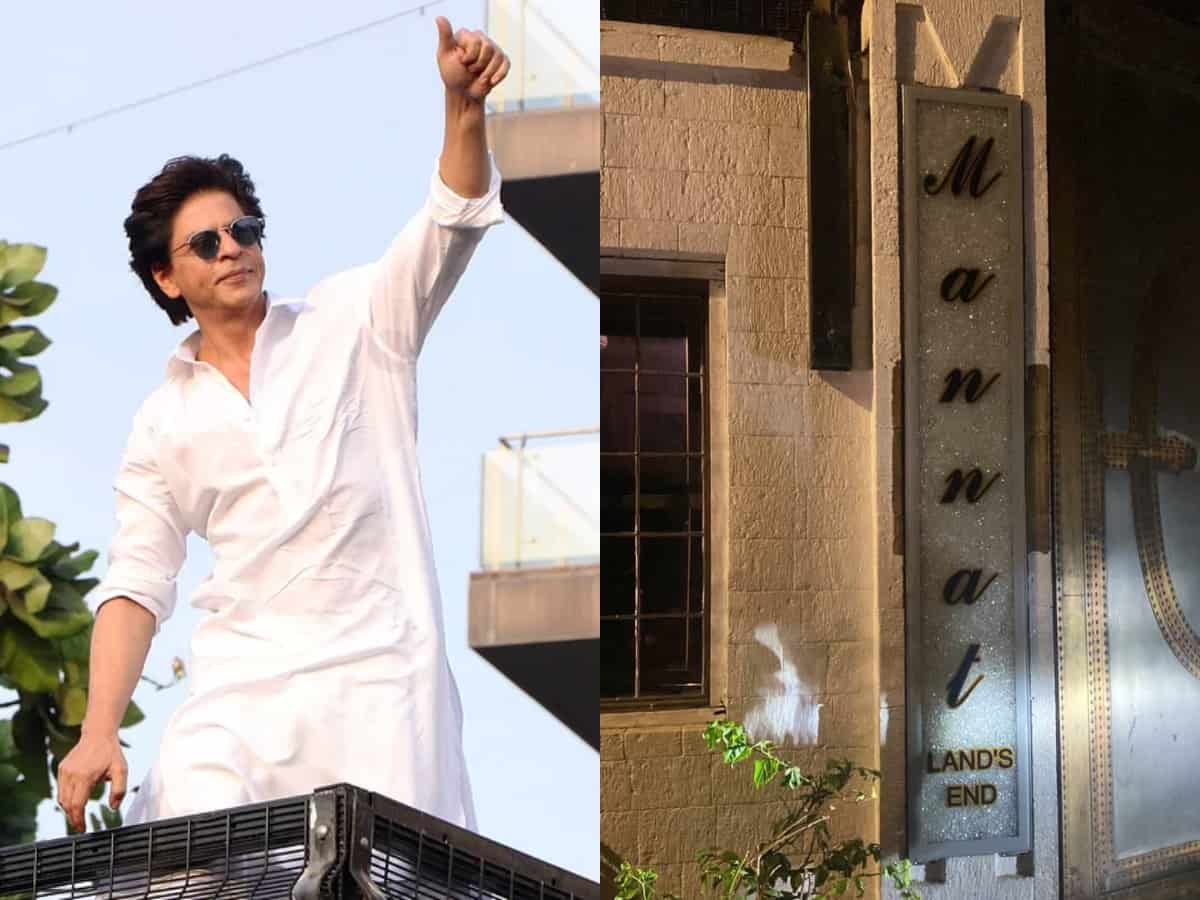 Cost of new nameplate of SRK's Mannat will stun you!