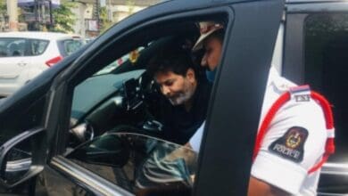 Trivikram fined for tinted glass violation by Hyderabad traffic police