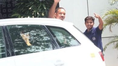 Will Smith spotted at private airport in Mumbai