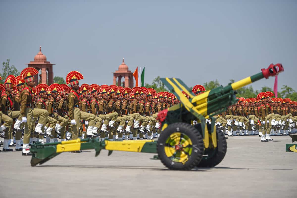 Srinagar: Border Security Force Passing out Parade