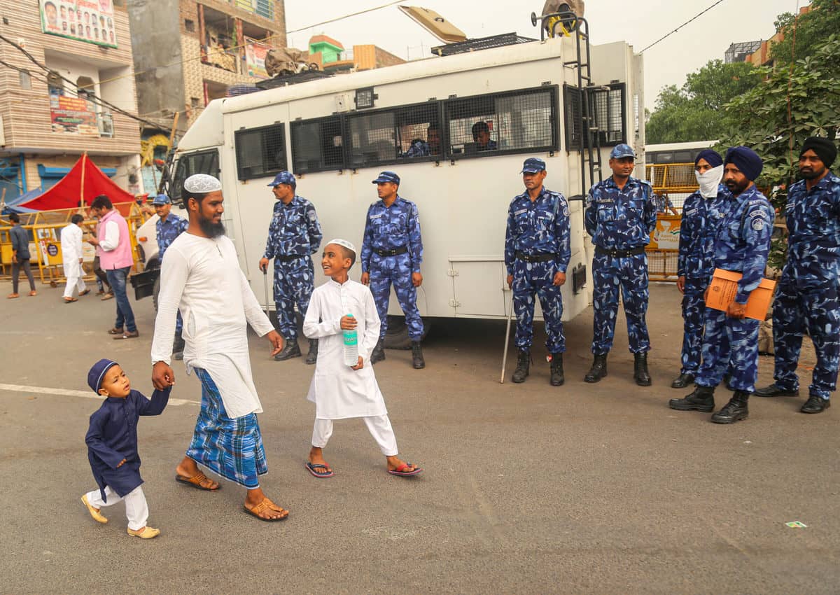Hindus, Muslims celebrate Eid together in Delhi's violence-hit Jahangirpuri