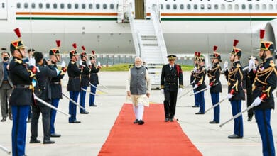 Prime Minister Narendra Modi in France