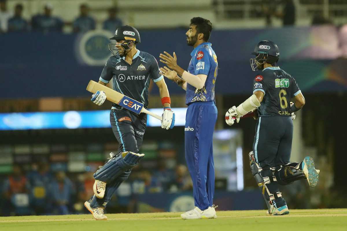 IPL 2022: Saha, Gill fifties go in vain as Mumbai beat Gujarat Titans by 5 runs