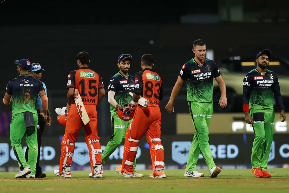 IPL 2022 Match 54 - Sunrisers Hyderabad vs Royal Challengers Bangalore