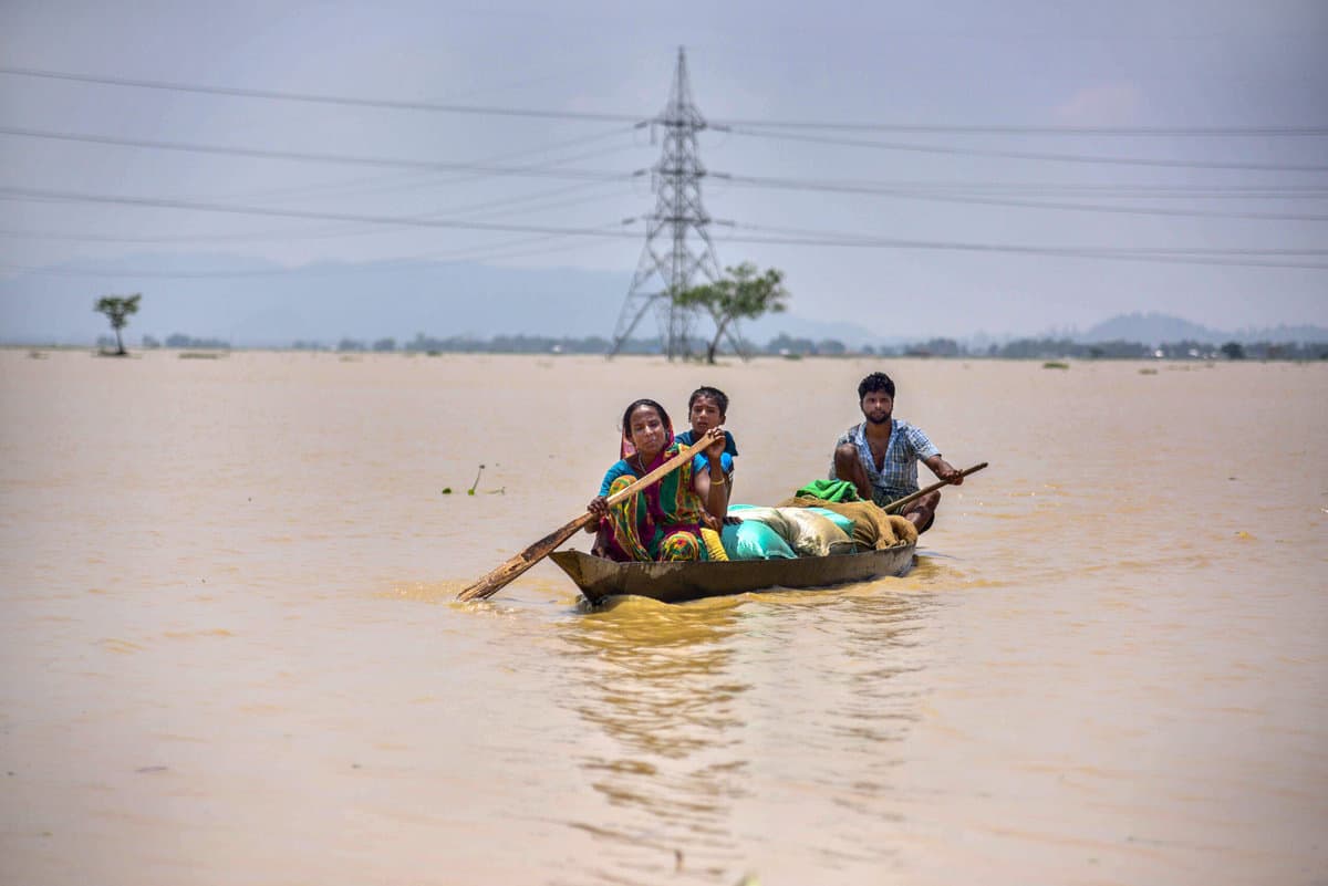 Assam flood situation continues to improve but toll rises to 27