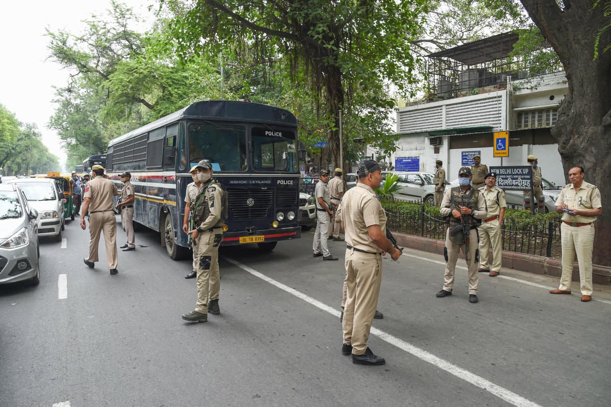 In Pics: Yasin Malik at Patiala House court