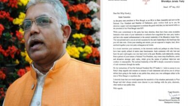 Bengal: BJP censors Dilip Ghosh, bars him from speaking to media