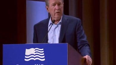 ...unjustified invasion of Iraq, I mean of Ukraine': Bush in another goof-up