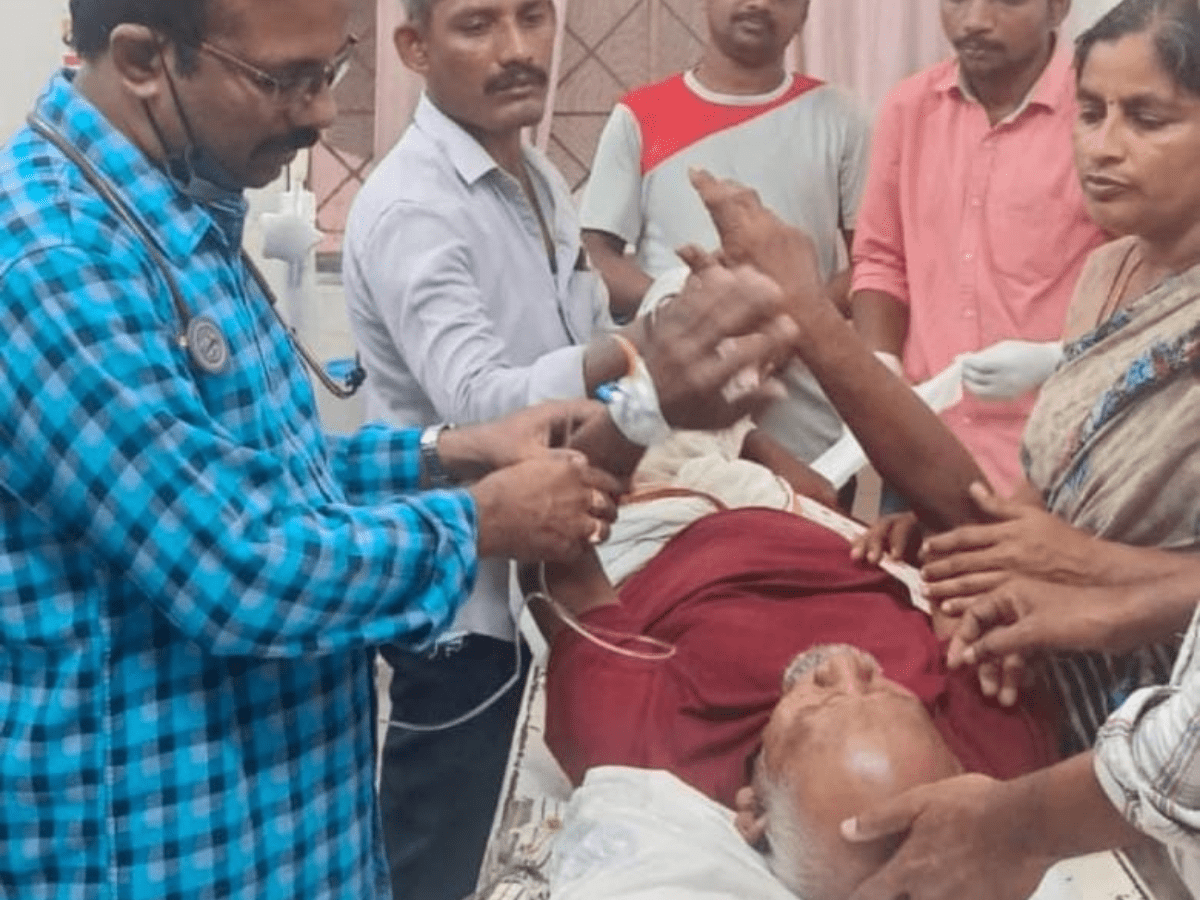 Telangana's greenman Ramaiah injured in accident