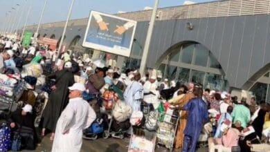 Continuing congestion of passengers at King Abdulaziz Airport in Jeddah