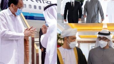 India's VP among leaders visits UAE over passing of Sheikh Khalifa