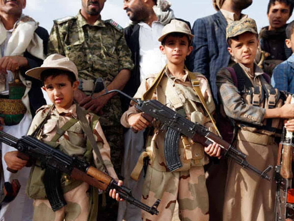 Yemeni govt accuses Houthis of recruiting children in conflict