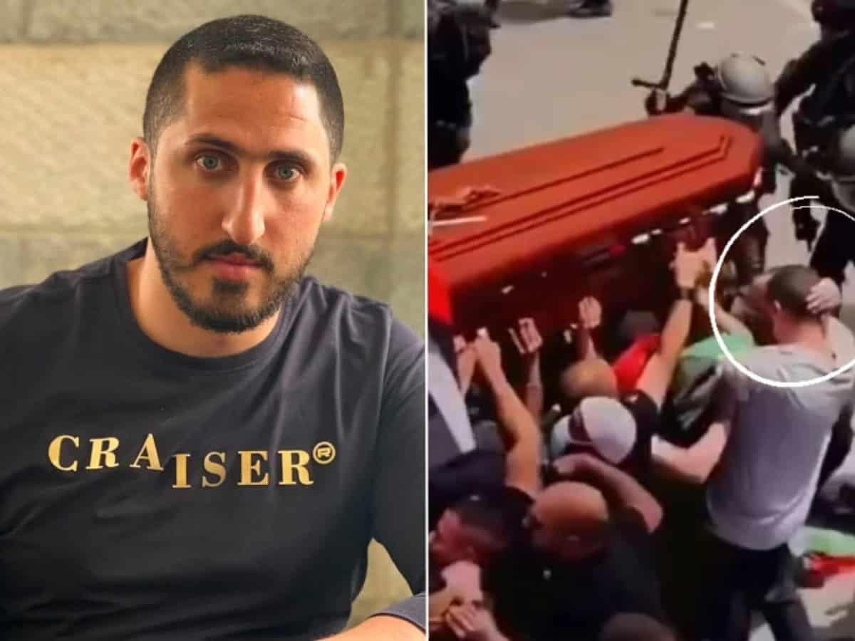 Israeli forces arrest one of the coffin bearers of slain journalist Shireen Abu Akleh