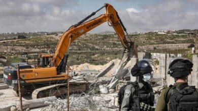 Israel orders six Palestinian families to stop building their homes