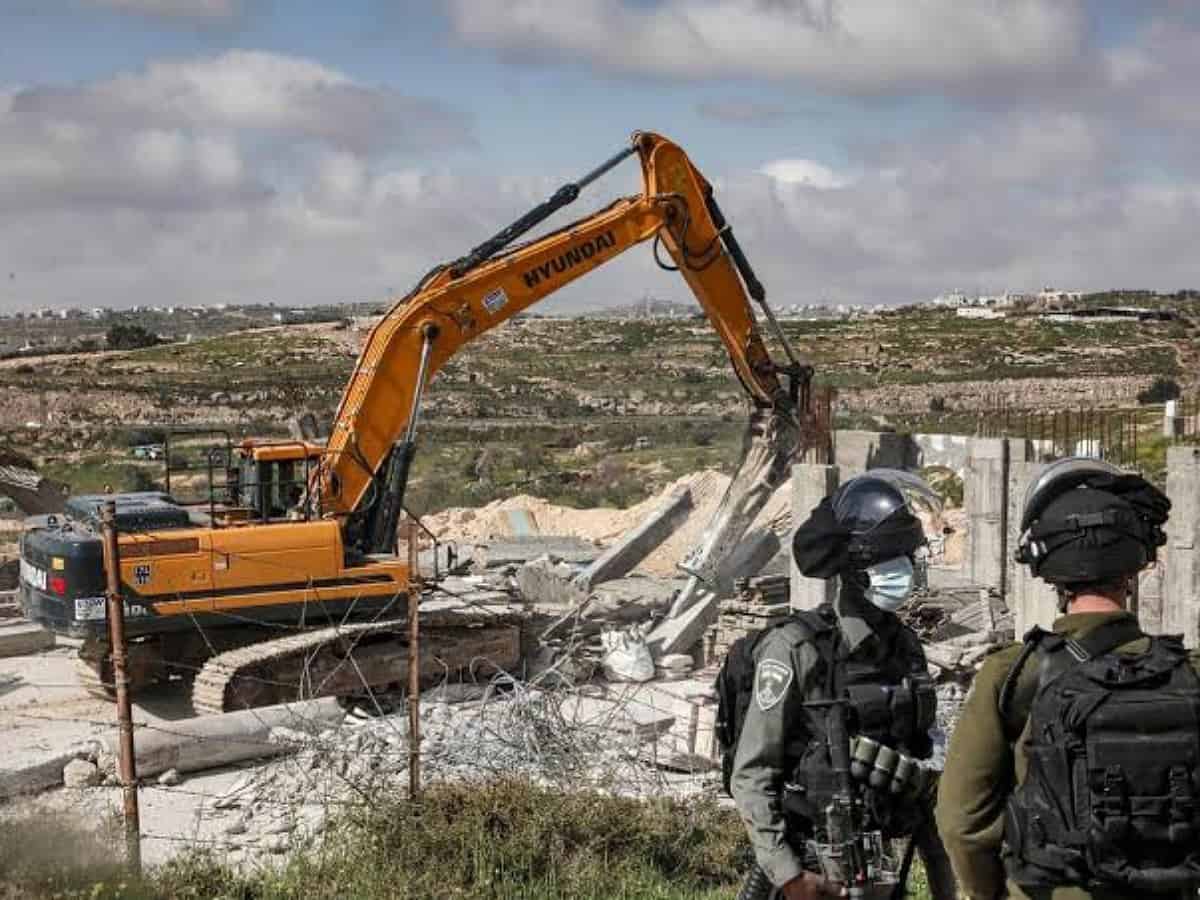 Israel orders six Palestinian families to stop building their homes